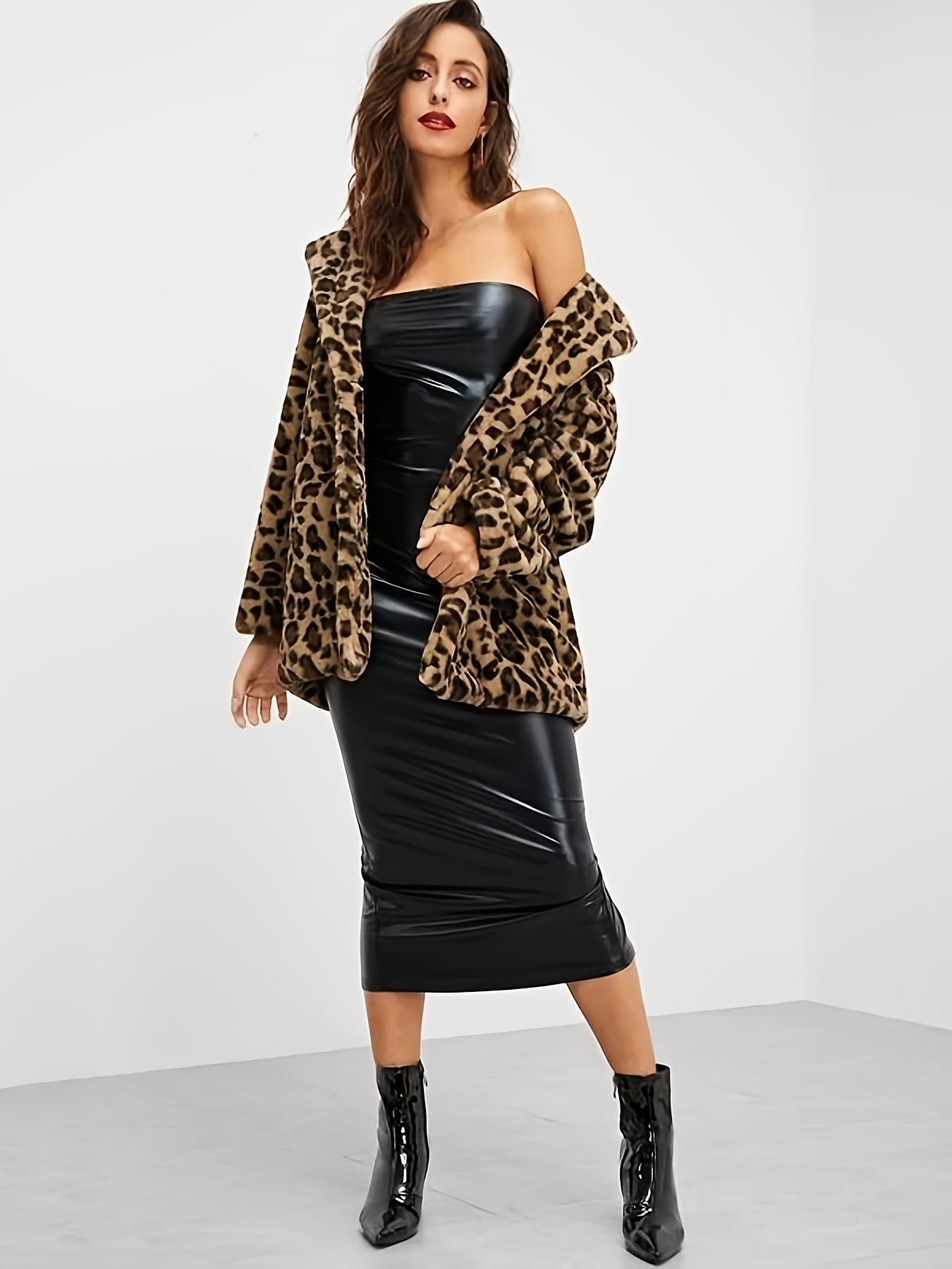 Zinnia® | Chaqueta suave con estampado de leopardo