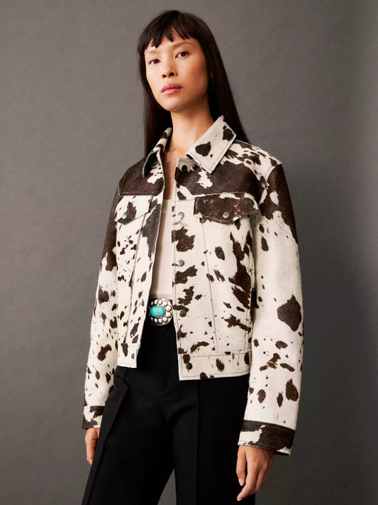 Trudi® | Chaqueta elegante estilo vaca lechera