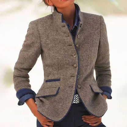 Zenaida® | Elegante chaqueta ajustada de mujer con mangas largas.