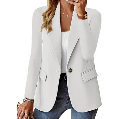 Zoé® | Blazer casual de mujer con manga larga.