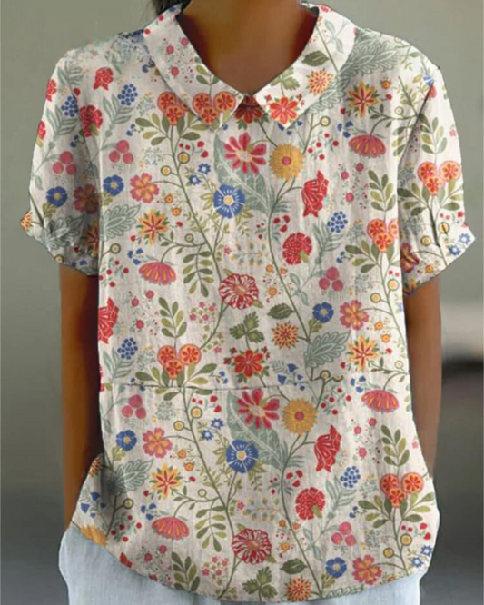 Rut® | Blusa floral elegante para mujer.