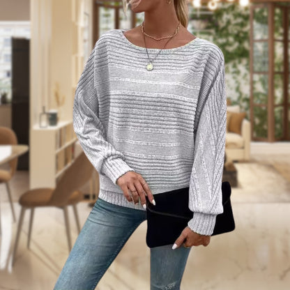 Theda® | Jersey casual de canalé con encanto