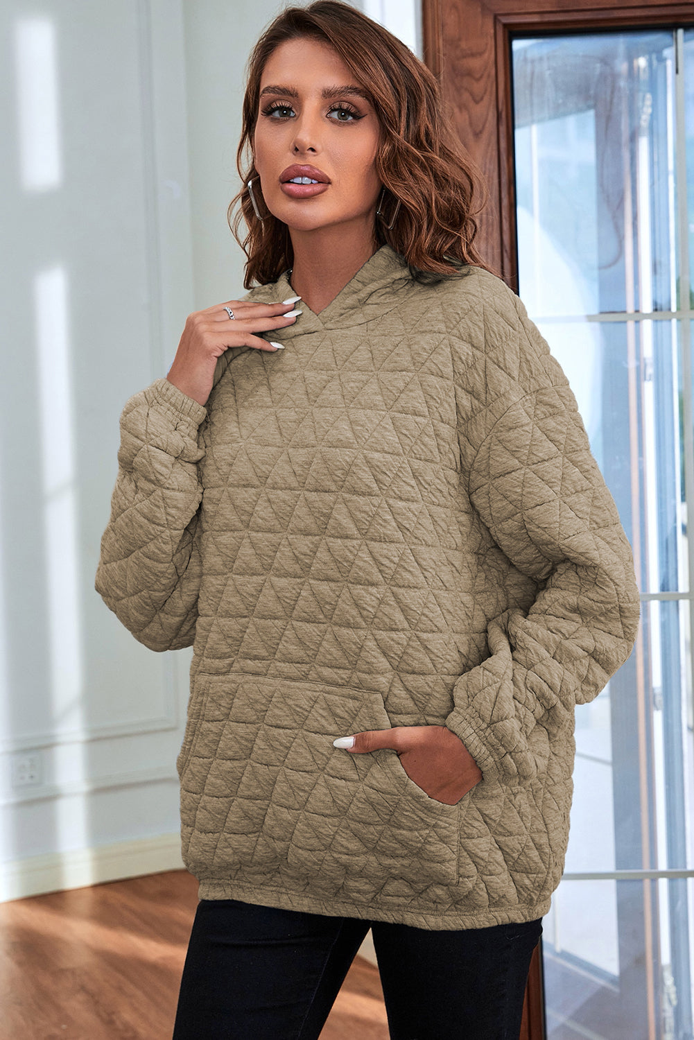 Merlene® | Sudadera con capucha elegante y desenfadada