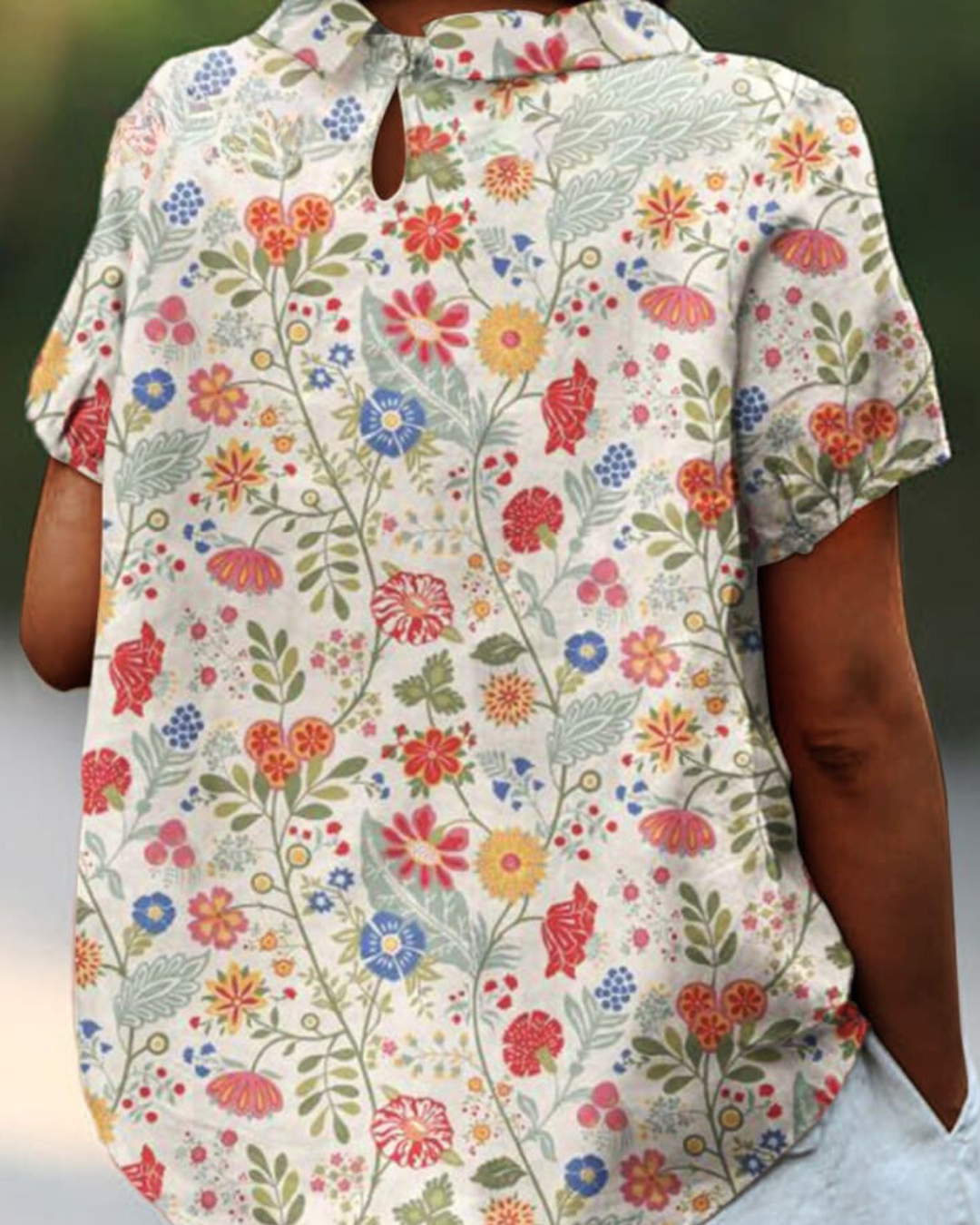 Rut® | Blusa floral elegante para mujer.