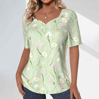 Yasmín® | Camisa elegante con estampado floral.