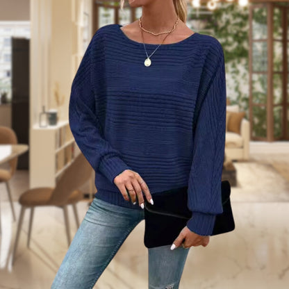 Theda® | Jersey casual de canalé con encanto