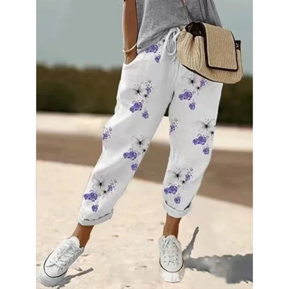 Hattie - Pantalón de lino de moda