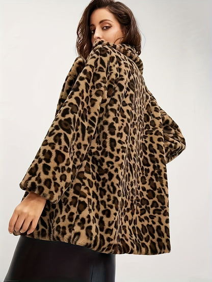 Zinnia® | Chaqueta suave con estampado de leopardo