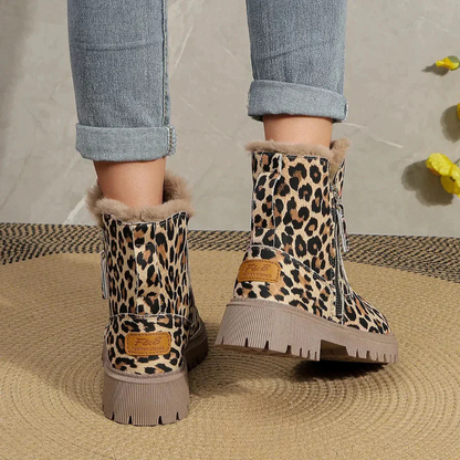 Yesica® | Botines mujer estampado leopardo