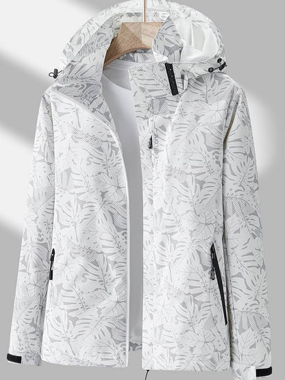 Sabina® | Chaqueta cortavientos impermeable de mujer con capucha.