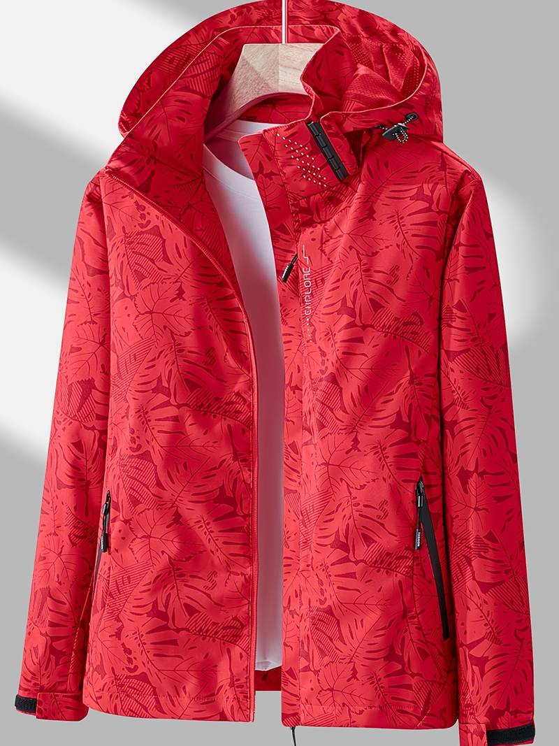 Sabina® | Chaqueta cortavientos impermeable de mujer con capucha.