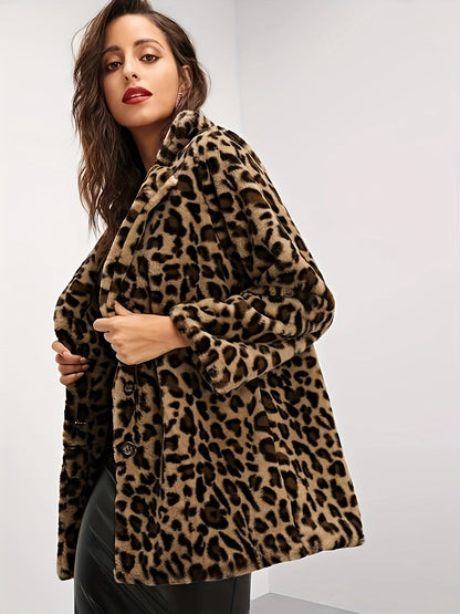 Zinnia® | Chaqueta suave con estampado de leopardo