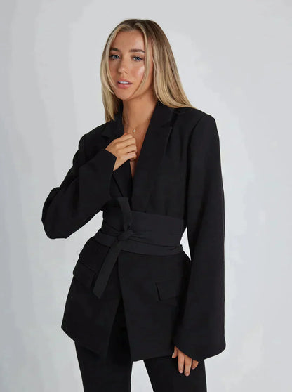 Tamara® | Blazer elegante con cinturón para un look moderno