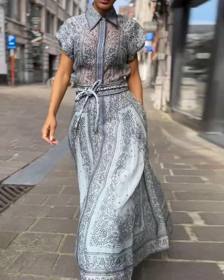 Zulema® | Traje de verano con estampado.