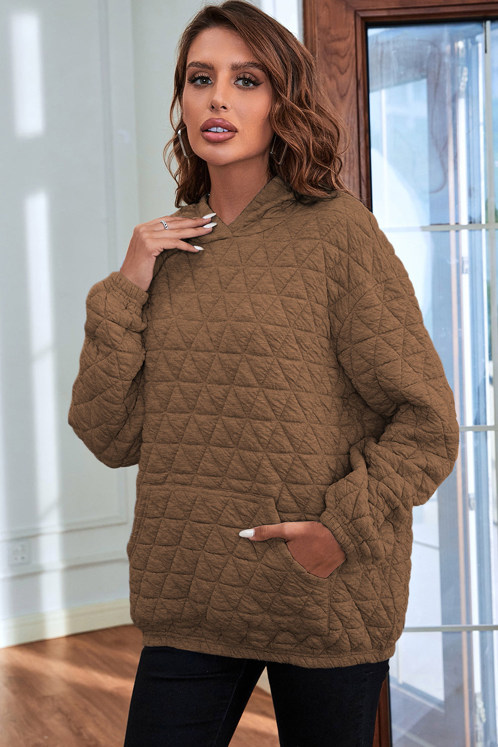 Merlene® | Sudadera con capucha elegante y desenfadada