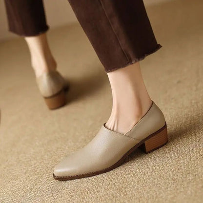 Zara® | Mocasines de tacón