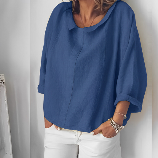 Serafina® | Blusa con escote amplio