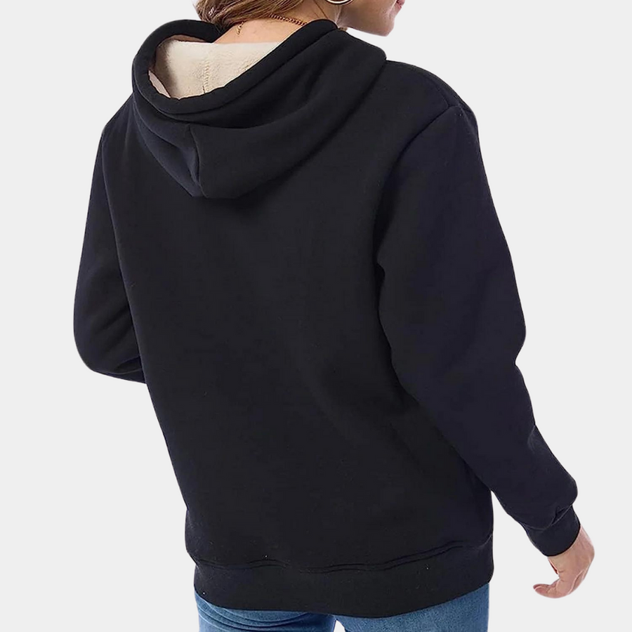 Adriana® | Sudadera con capucha de invierno moderna y versátil.