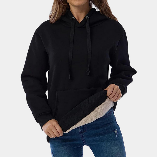 Adriana® | Sudadera con capucha de invierno moderna y versátil.