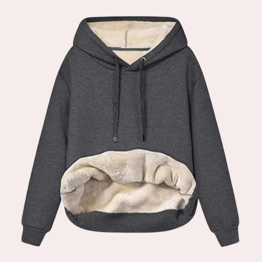 Adriana® | Sudadera con capucha de invierno moderna y versátil.