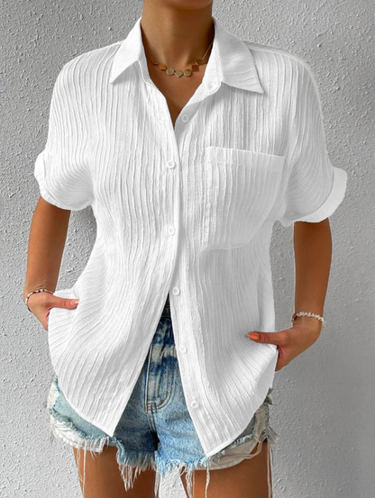 Talía® | Camisa casual holgada Hazel para verano.