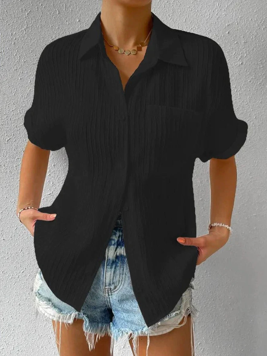 Talía® | Camisa casual holgada Hazel para verano.