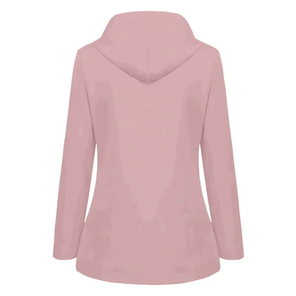 Zinnia® | Chaqueta impermeable, elegante y cómoda con capucha.