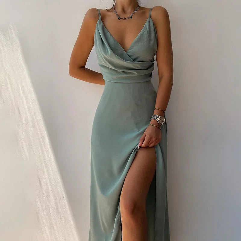 Morel - Elegante vestido envolvente