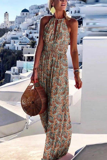 Think I'm in love - Vestido maxi con estampado de colores