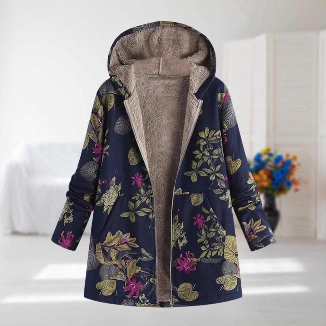 Zinnia® | Chaqueta otoño/invierno con estampado floral.