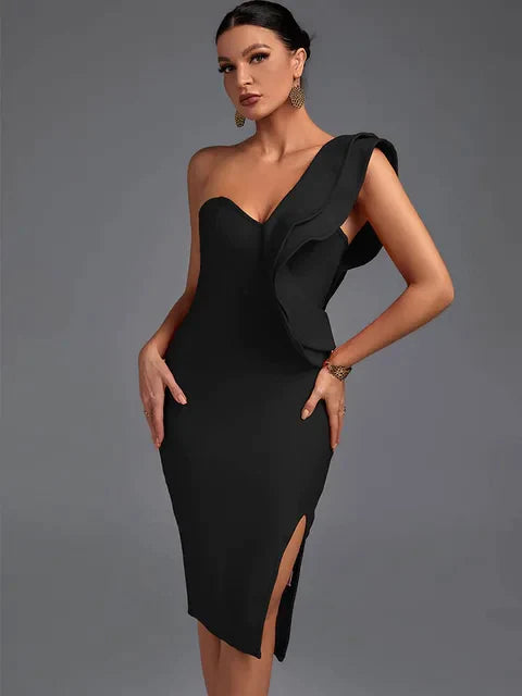 Vestido de tirantes negro