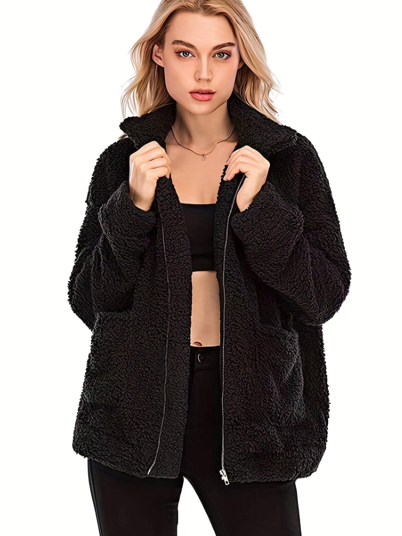 Yara® | Chaqueta de peluche para mujer.