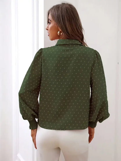 Zafira® | Blusa elegante con mangas fruncidas y puños.