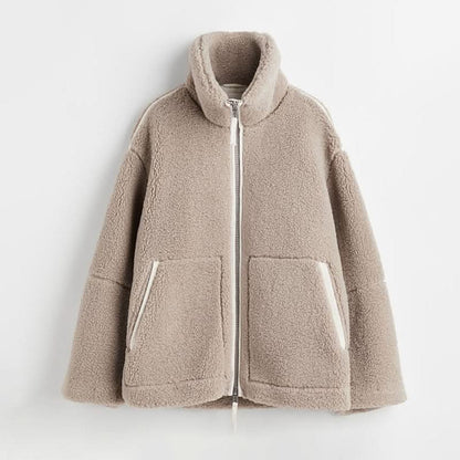 Zara® | Lujosa chaqueta polar para mujer.