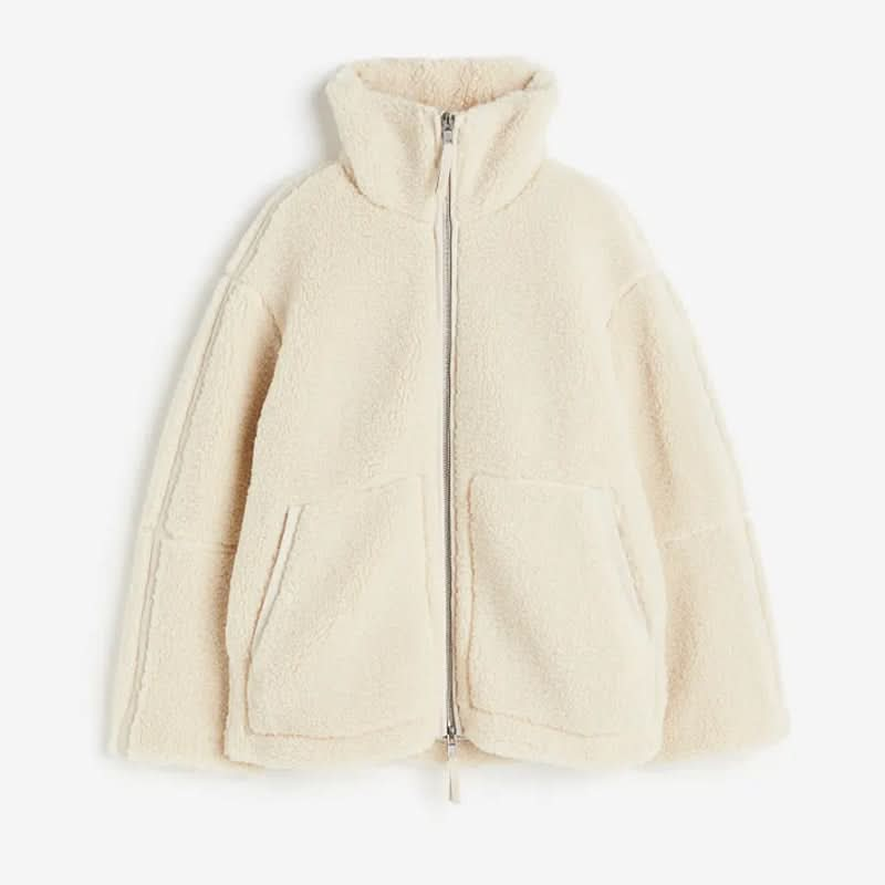 Zara® | Lujosa chaqueta polar para mujer.