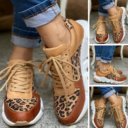 Taylor® | Zapatillas Comfortboost con estampado de leopardo