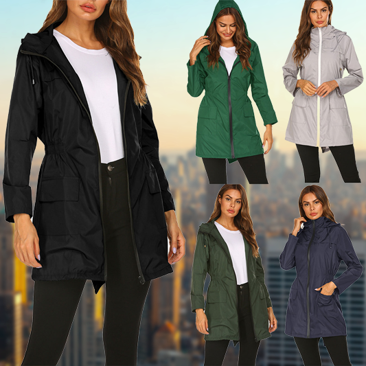 Yanet® | Chubasquero impermeable para mujer al aire libre