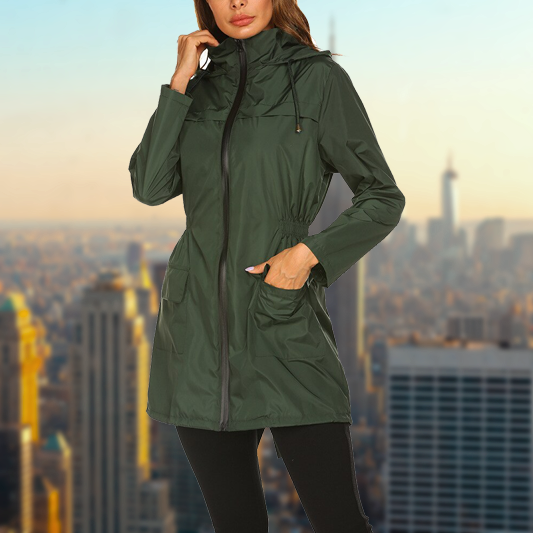 Yanet® | Chubasquero impermeable para mujer al aire libre