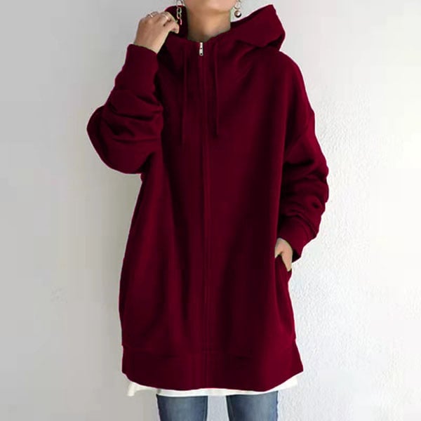 Sudadera con Capucha Alexia Mujer Otoño Invierno con Cremallera