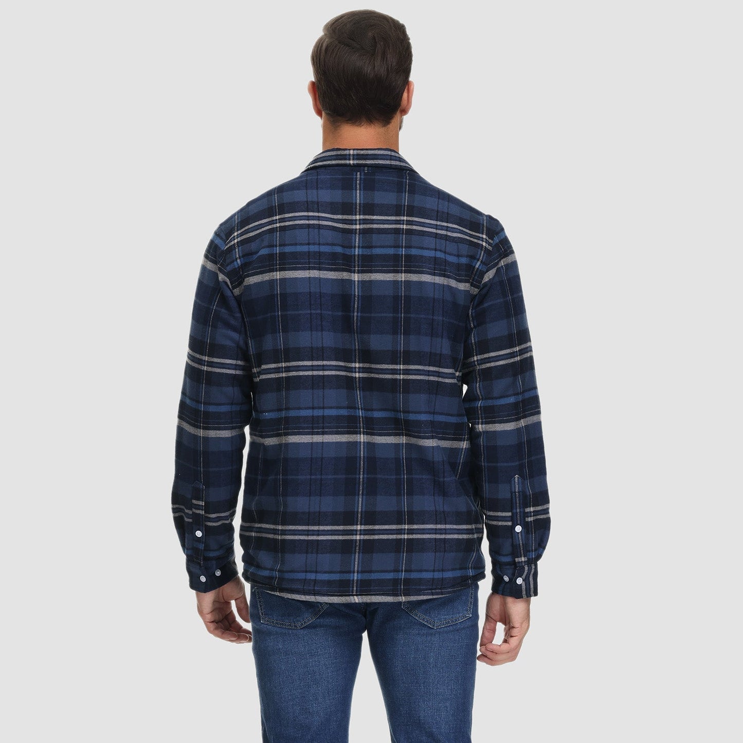 Emiliano – Camisa Polar Sherpa Para Hombre