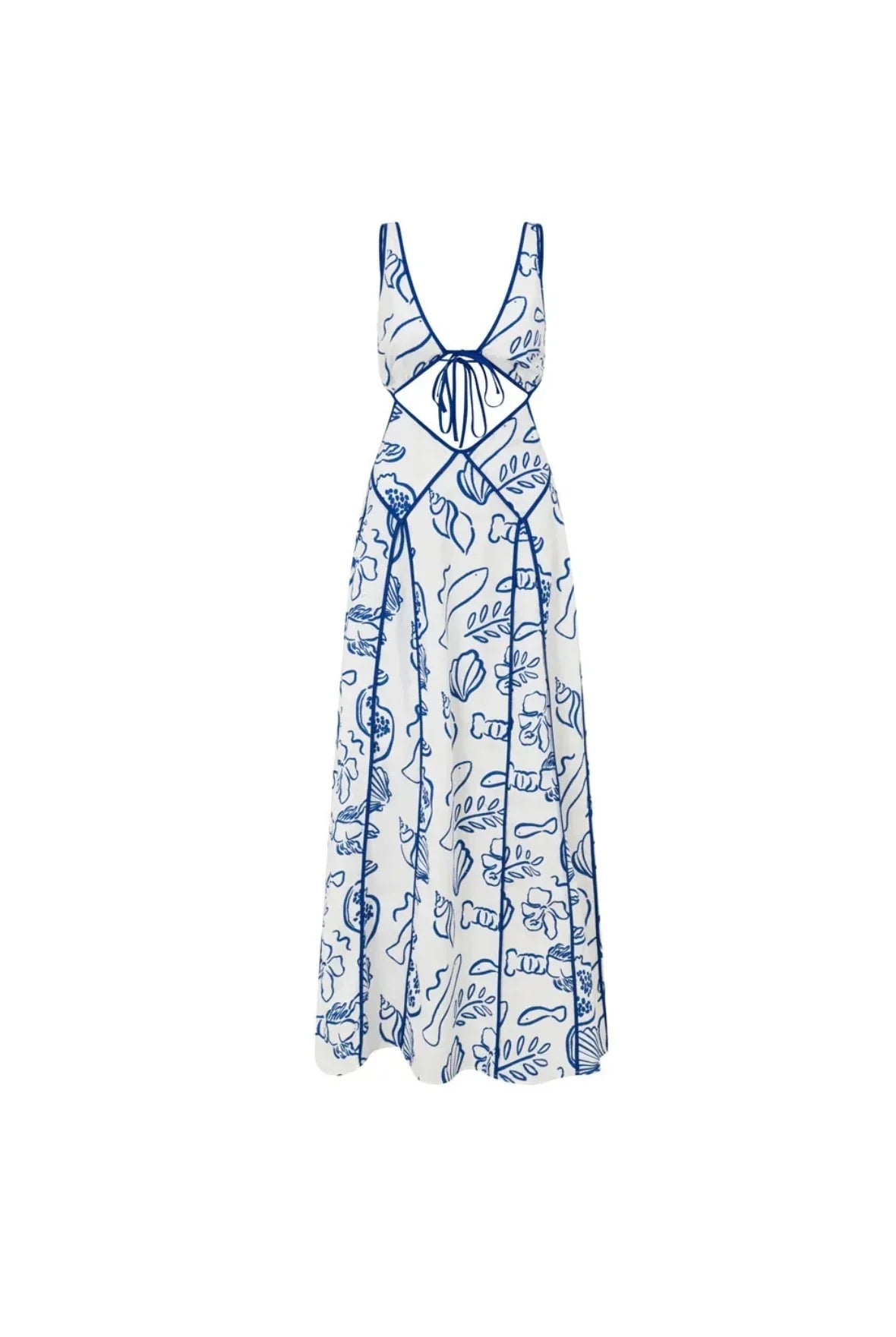 Colette - Maxi Vestido Shoreline Chic