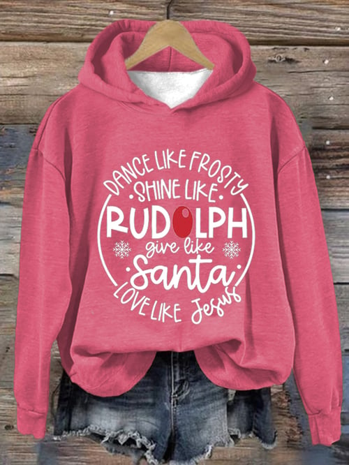 Rudolph - Sudadera de Manga Larga Para Mujer