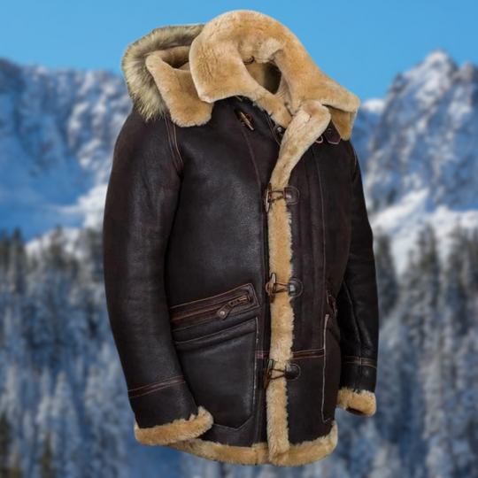 Alaric – Chaqueta de Cuero Para Hombre