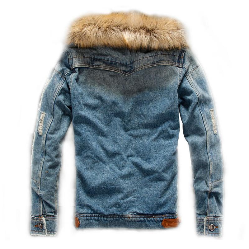 Chaqueta vaquera Rockefeller con ribete de sherpa