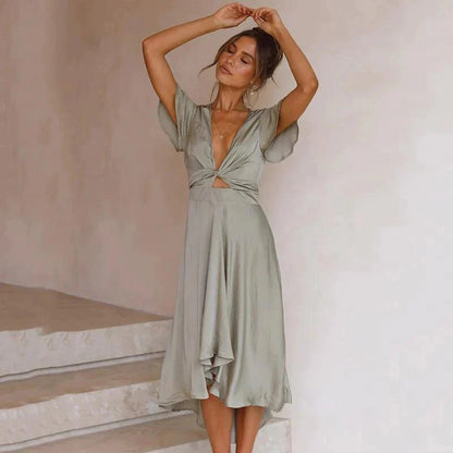 VESTIDO VINTAGE FLUIDO - MANON