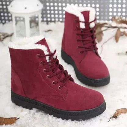 Esmeralda - Botas de Nieve Antideslizantes con Cordones