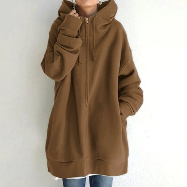 Sudadera con Capucha Alexia Mujer Otoño Invierno con Cremallera