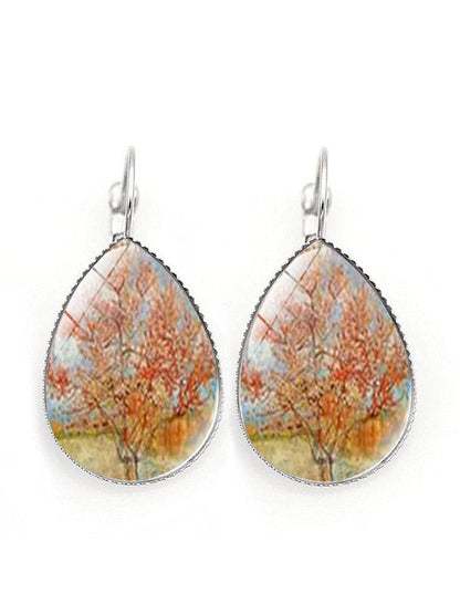 Pendientes de la serie Vincent Art Vintage