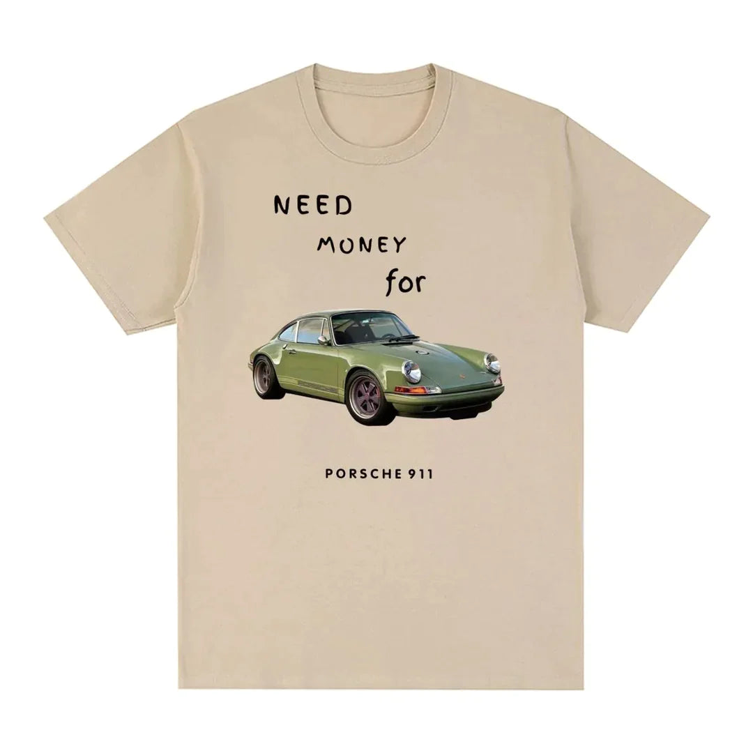 Camiseta Need Money for Porsche