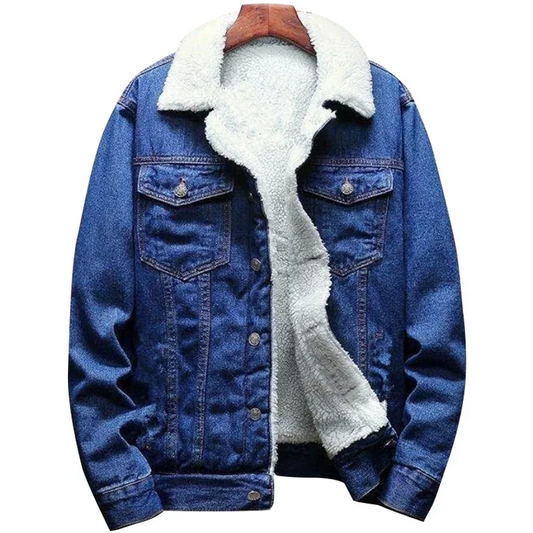 Hugo - Hip Hop Outerwear Hombre Chaqueta vaquera cálida